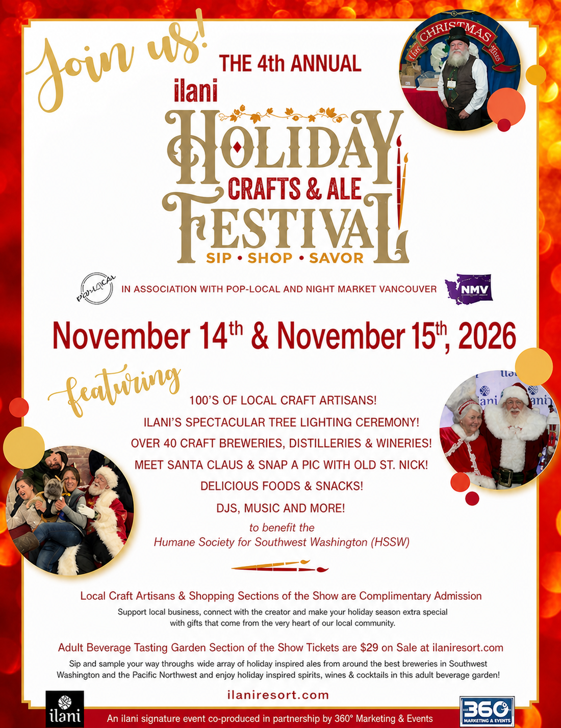 Shop Our Artisan Jewelry at the 4th Annual ilani Holiday Crafts & Ale Festival! - Ridgefield, WA