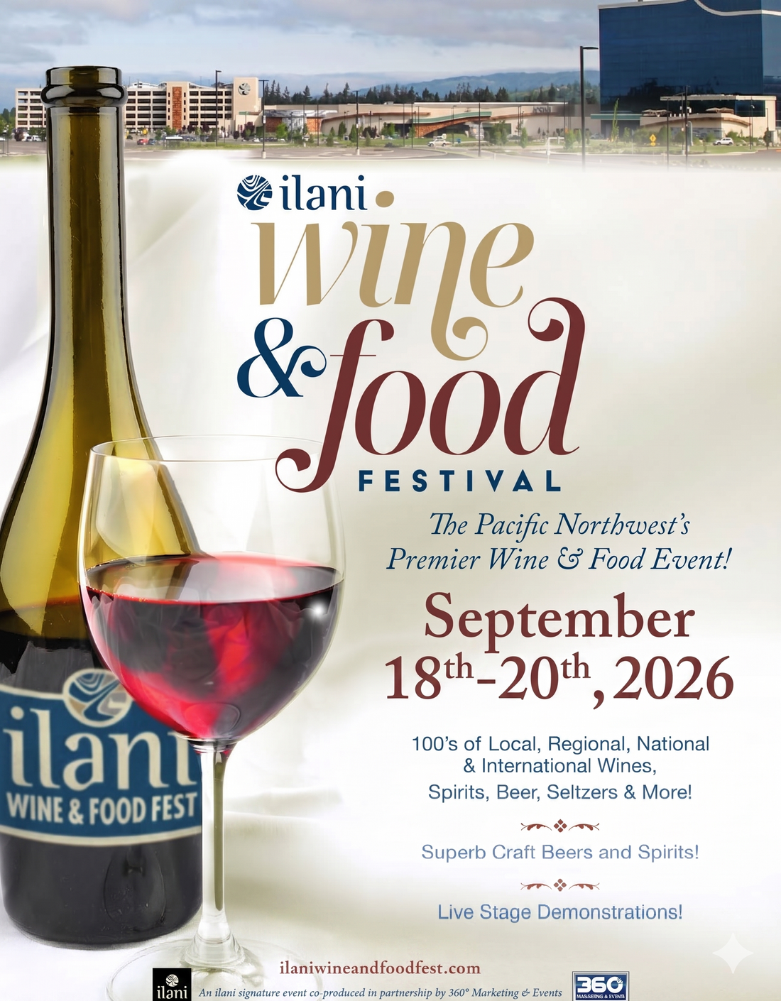 Sip, Savor & Sparkle: Join Me at the ilani Wine & Food Fest! Ridgefield, WA
