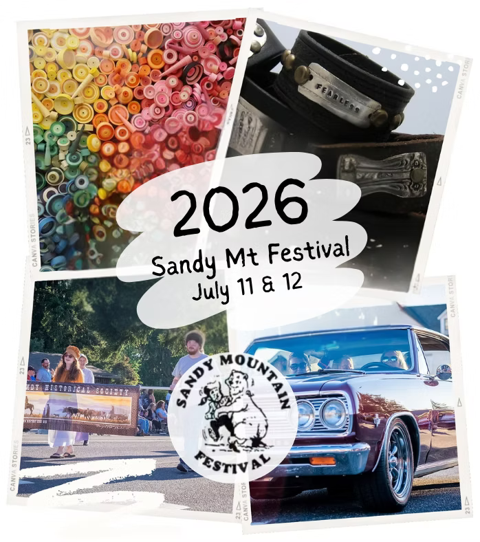 July 11th and 12th: Art in the Woods: See You at the Sandy Mountain Festival! SANDY, OR