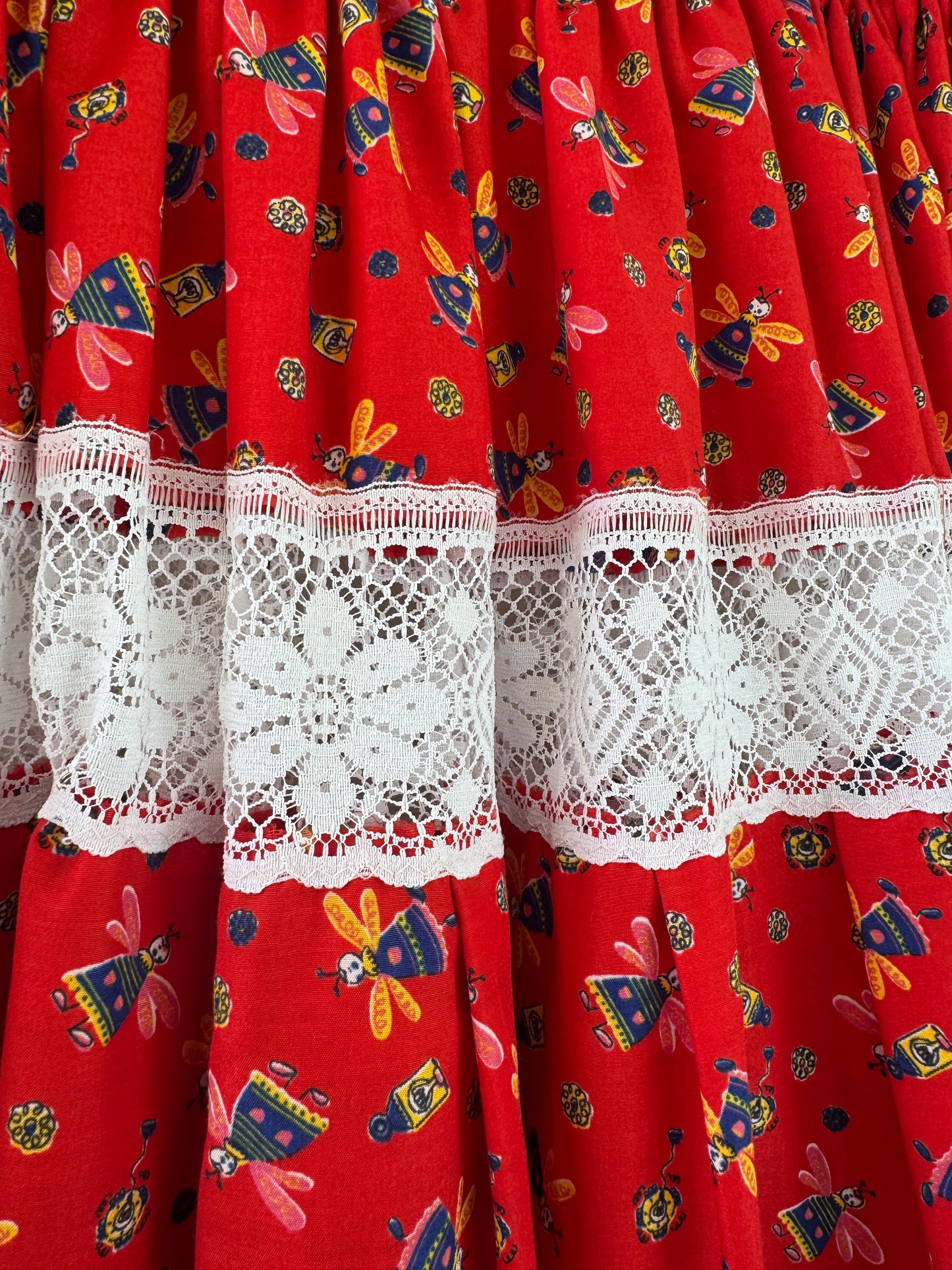 | The Honeybee Skirt | Vintage Lace Prairie Skirt