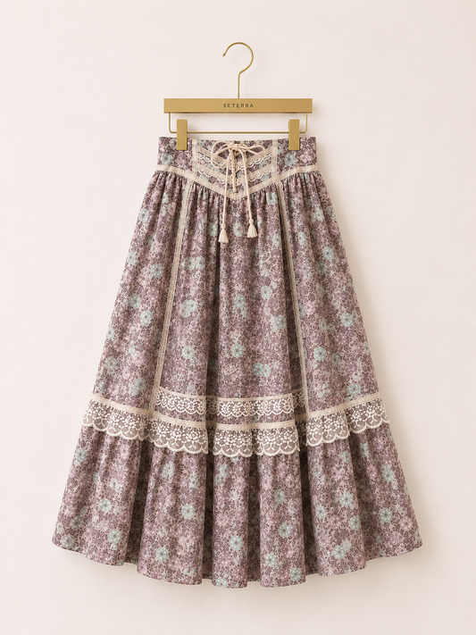 Rare Gunne Cottage-Core Prairie Skirt
