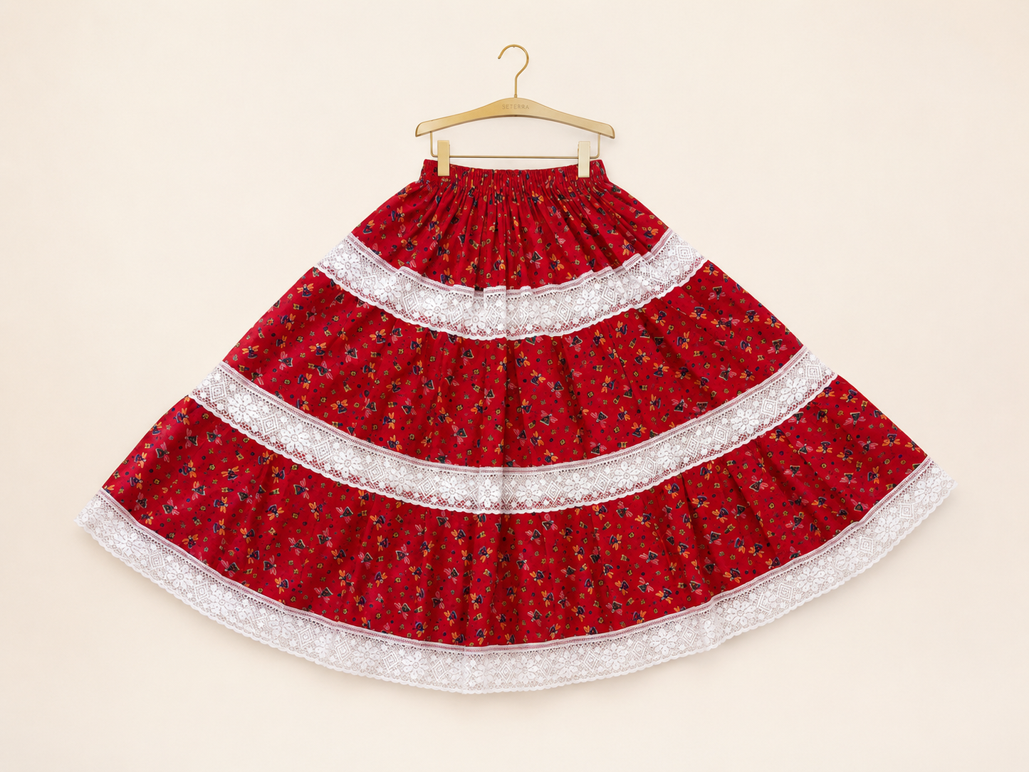 | The Honeybee Skirt | Vintage Lace Prairie Skirt