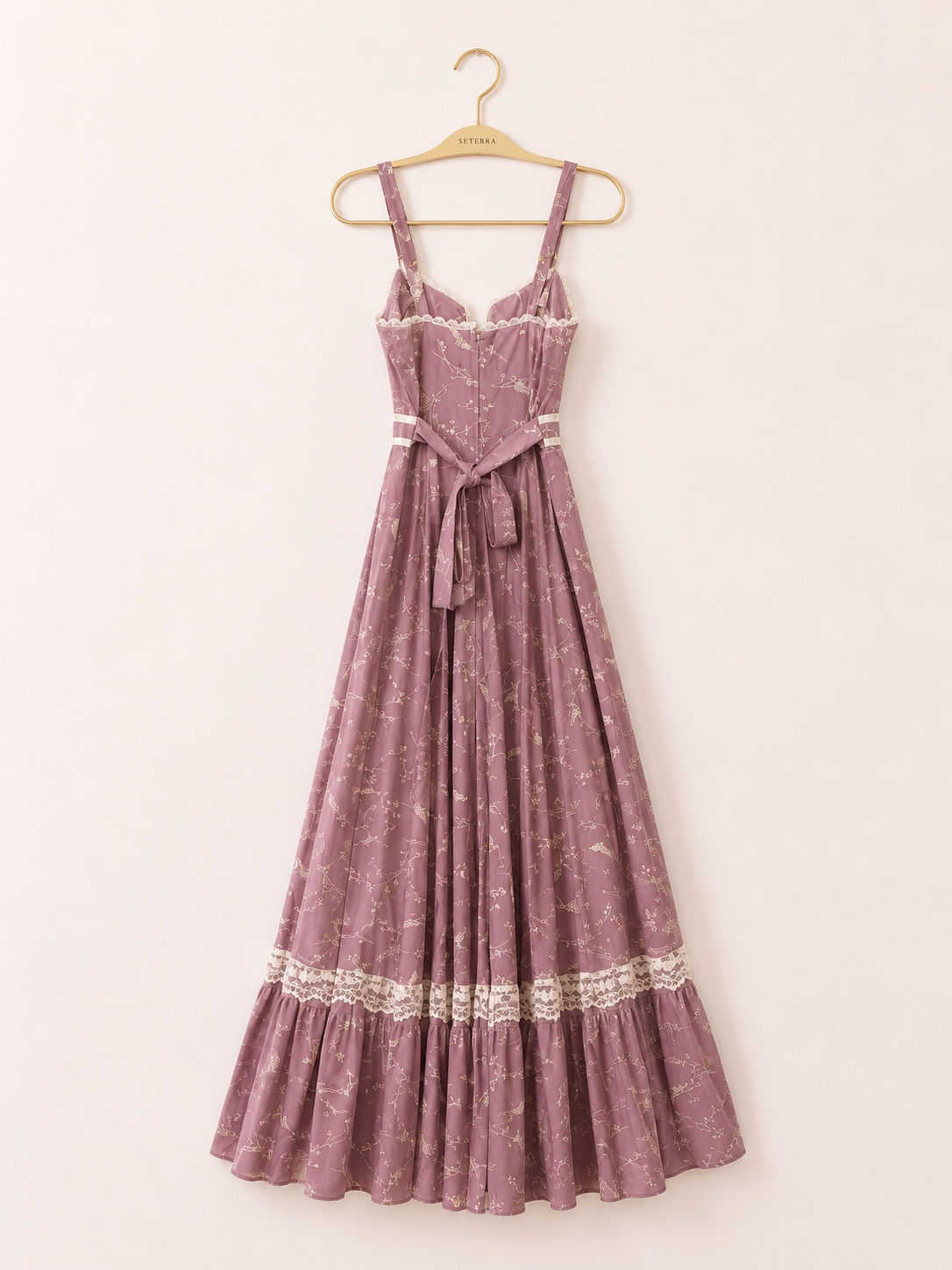 Gunne Sax Dusty Rose Prairie Dress