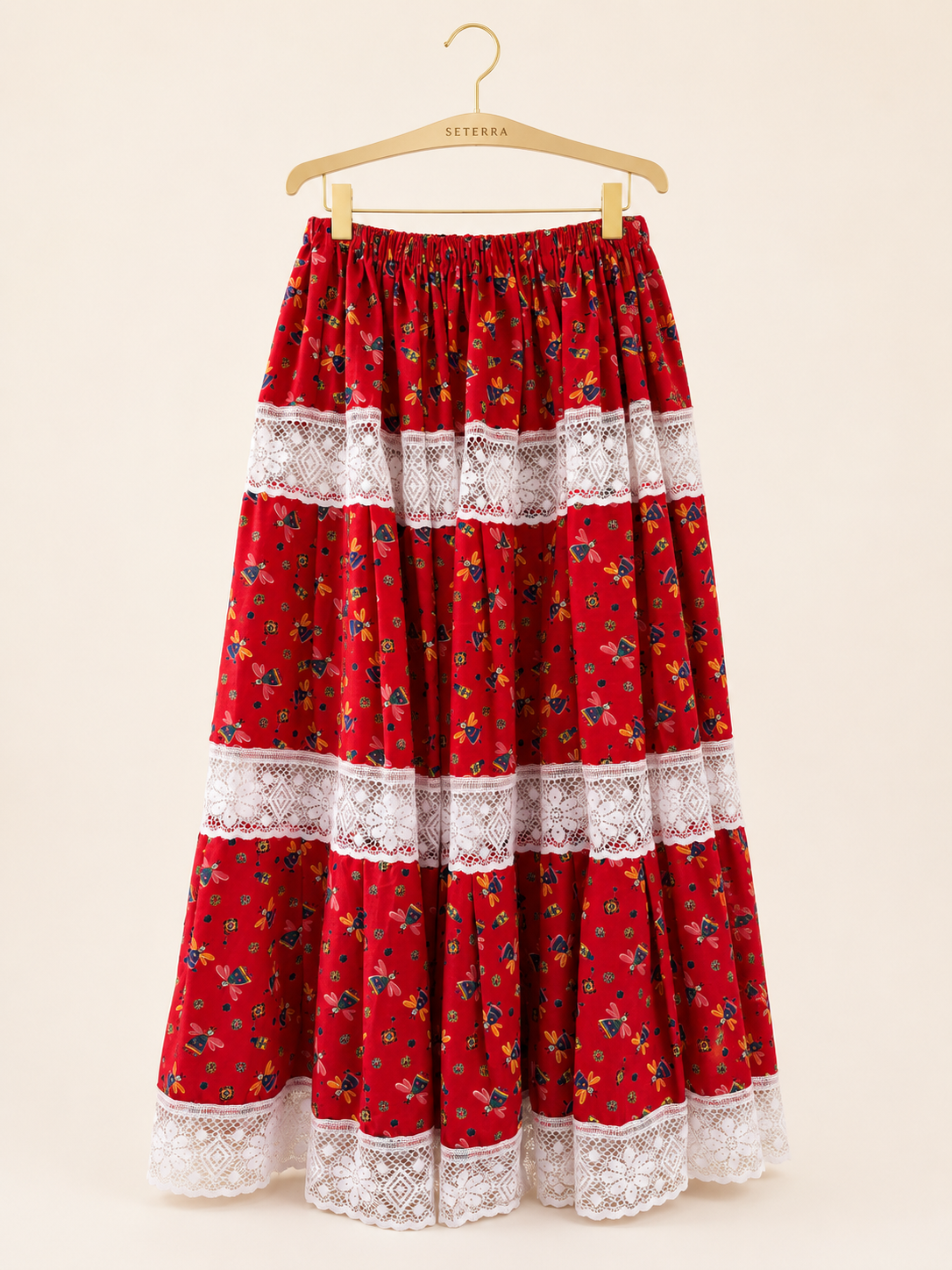 | The Honeybee Skirt | Vintage Lace Prairie Skirt