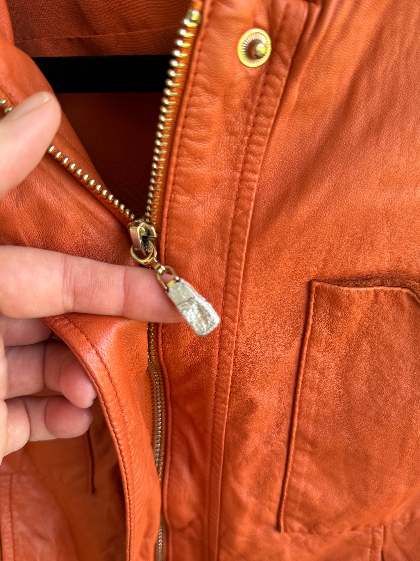 pacmy sheepskin leather jacket