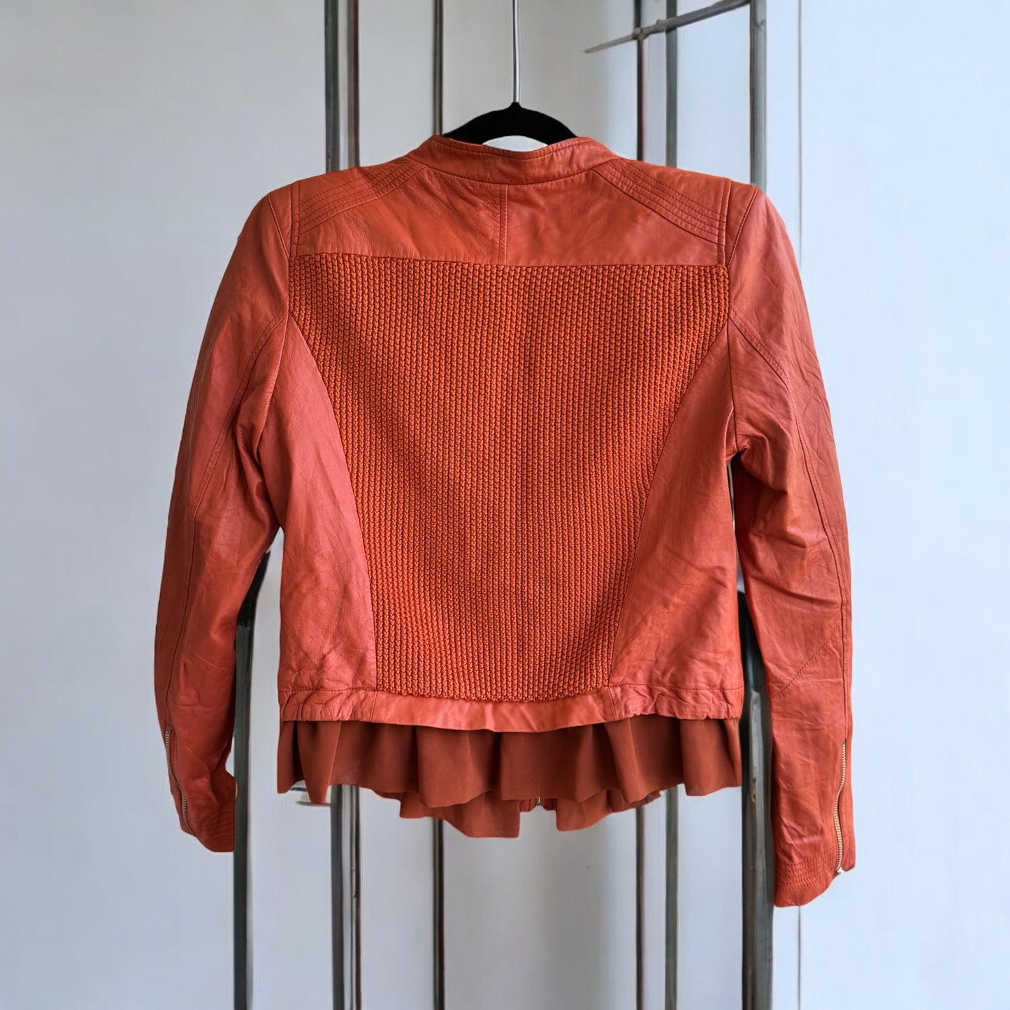 pacmy sheepskin leather jacket
